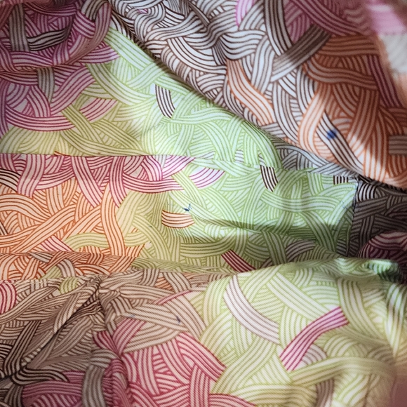 The Sak Red and Brown Leather Shoulder Bag - Picture 3 of 6